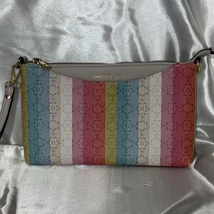 Nanette Lepore Multicolor Striped Crossbody Bag